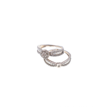 Gemopia High Quality Zircon Engagement Rings/Women Fashion Jewelry/Wedding Ring